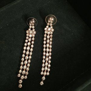 Rhinestone Dangle Earrings